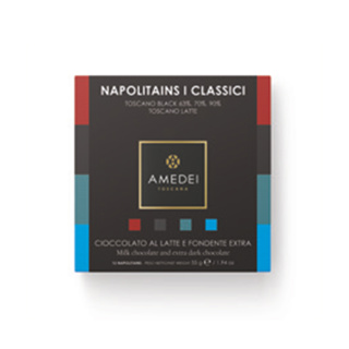 Schokolade Napolitain "I Classici" x12 (63%, 70%, 90%, Latte) Amedei 55gr | pro Stk.