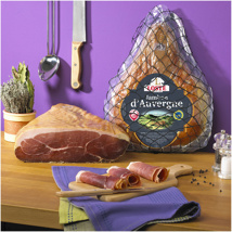 Dry Ham Auvergne IGP 8 Months Boneless Maison Loste VacPack aprox. 6.2kg | per kg